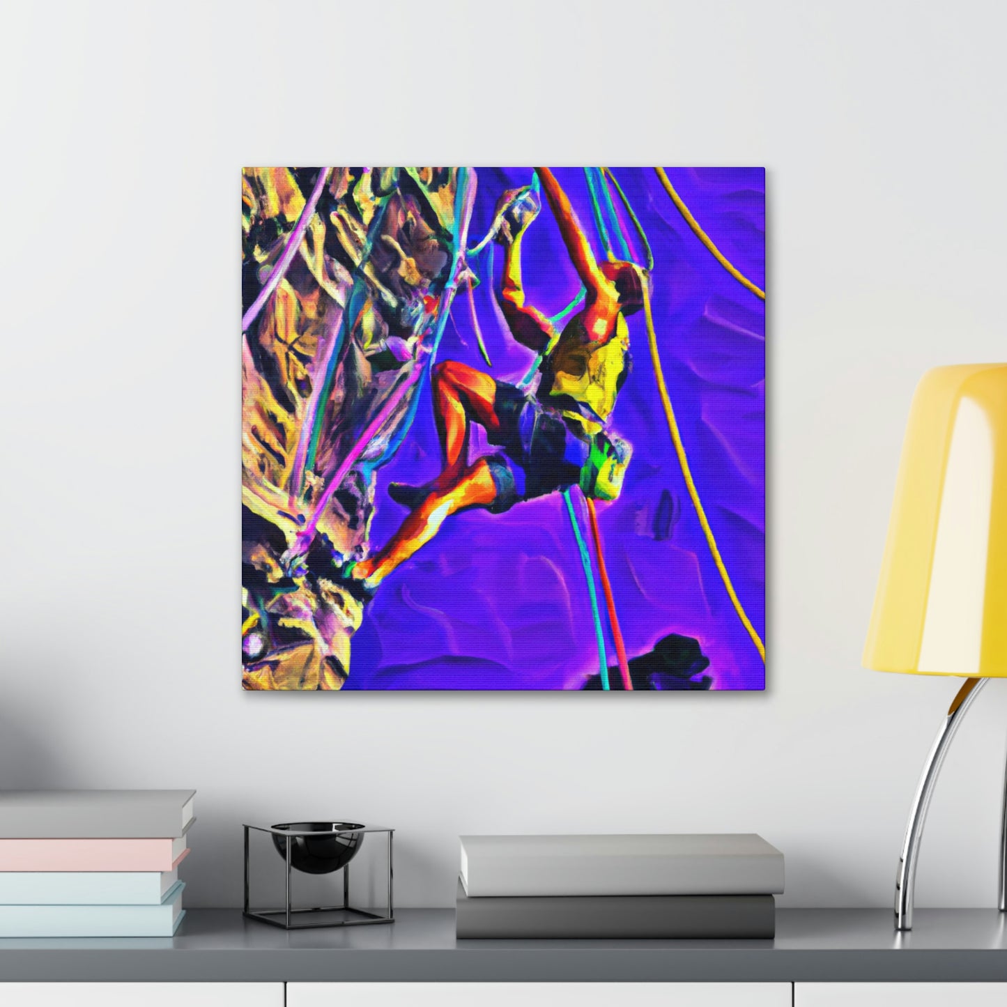 Rock On Climbers! - Canvas