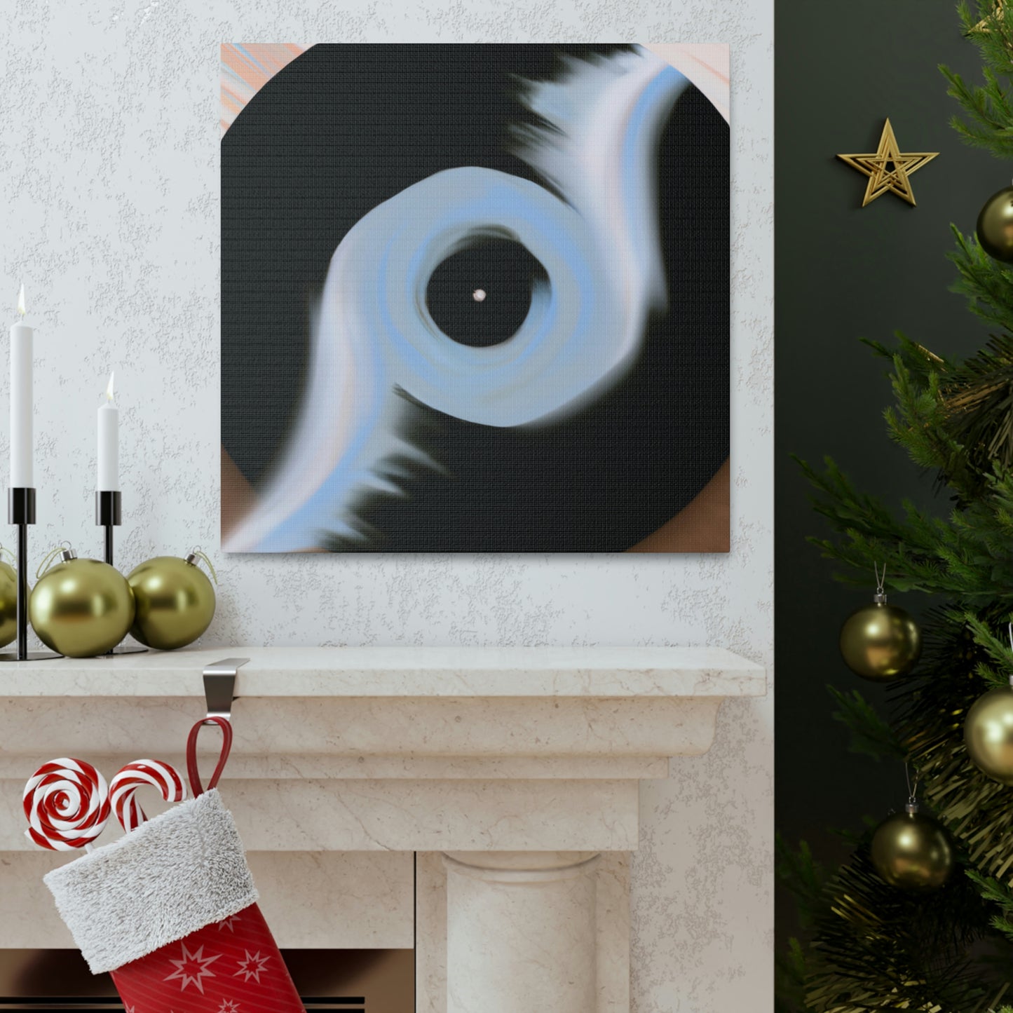 Vinyl Record Melodies - Canvas