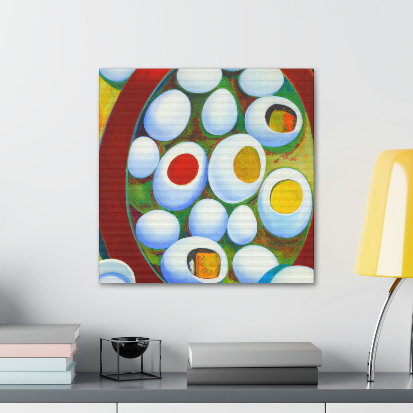 "Eggs of Abstract Emotion" - Canvas