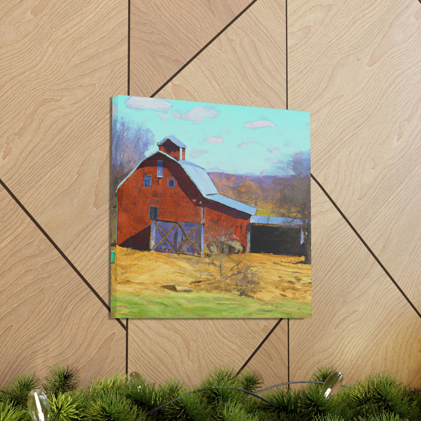 "Barn in the Countryside" - Canvas