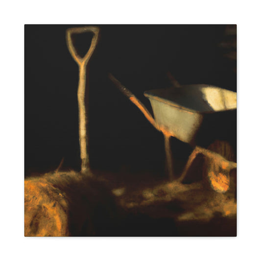 Wheelbarrow of Prosperity - Canvas