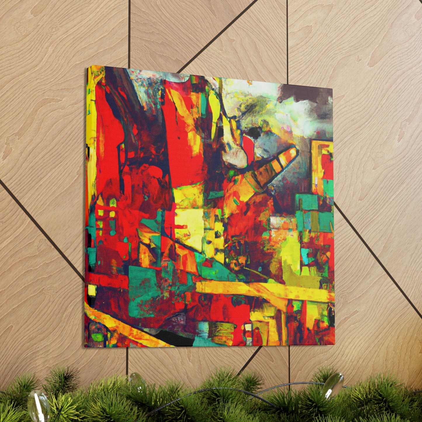 Craftsman in Abstraction - Canvas