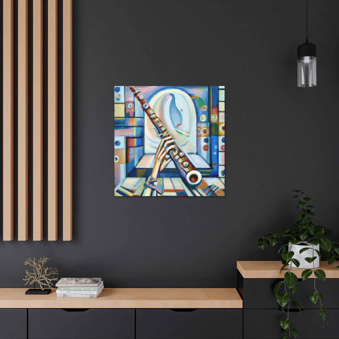 Flute of Expressionism - Canvas