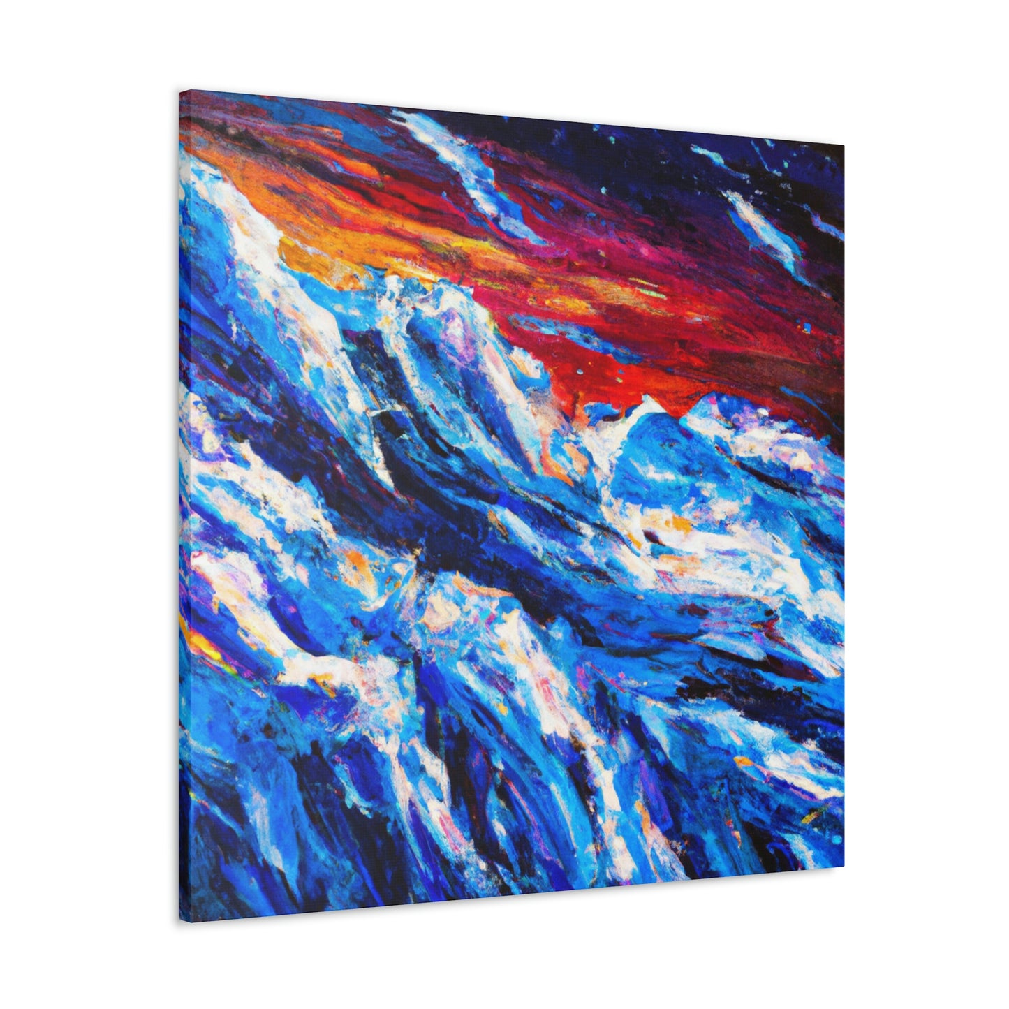 "Ocean's Mighty Embrace" - Canvas