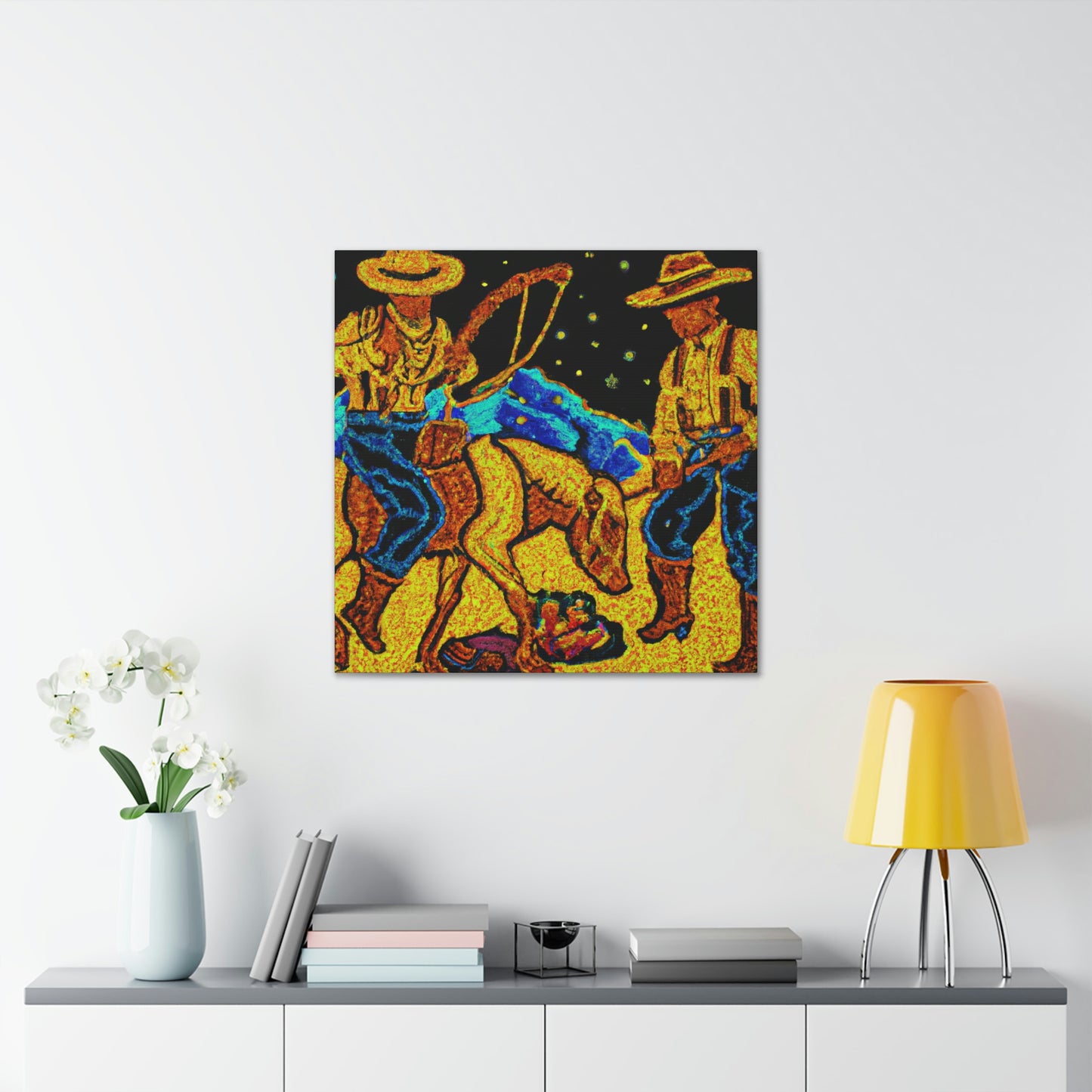 Golden Ore Abundance - Canvas