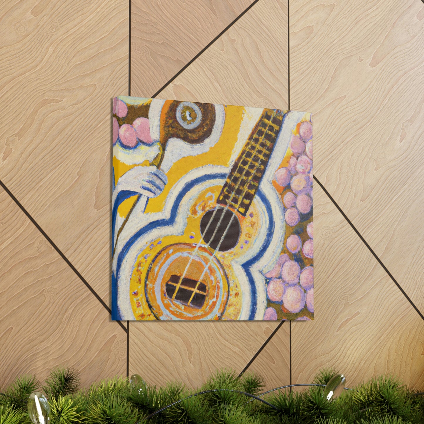 Ukelele Abstract Dreaming - Canvas