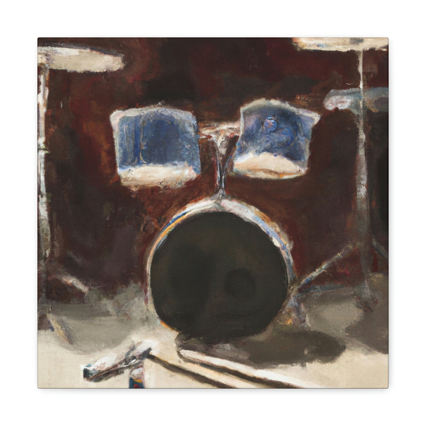 Drums of Expressionism - Canvas