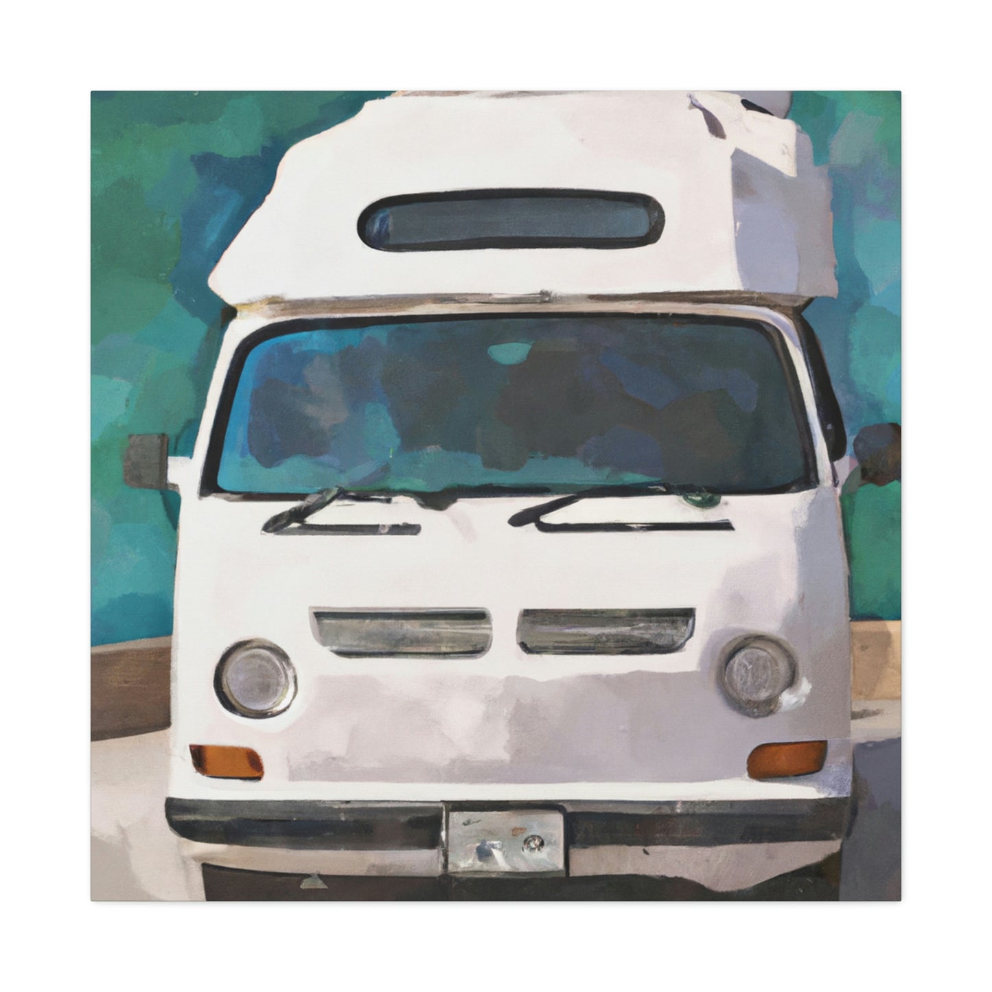 Camper Van Simplicity - Canvas