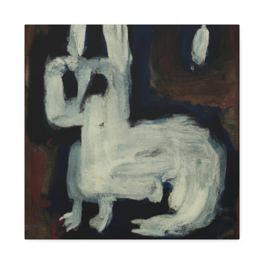 Rabbit in Abstraction - Canvas