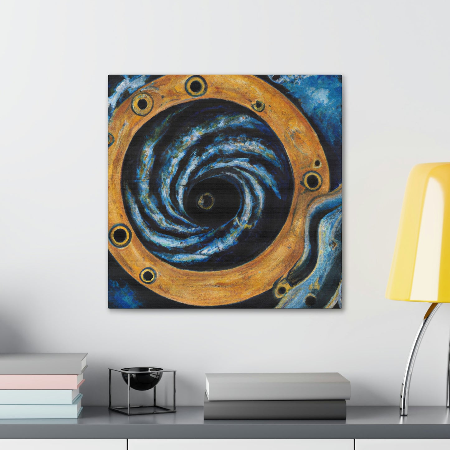 "Black Hole Splendor Awaits" - Canvas