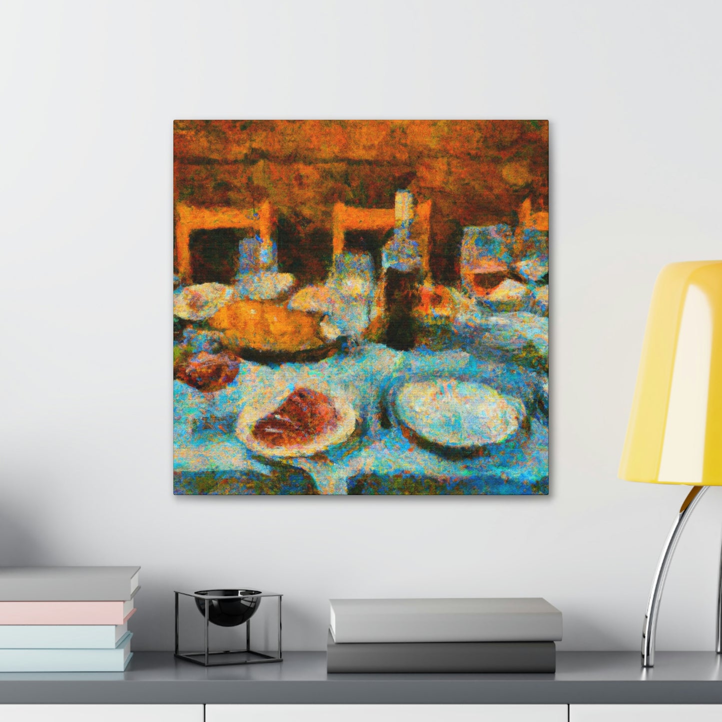 Dining Room Delight - Canvas