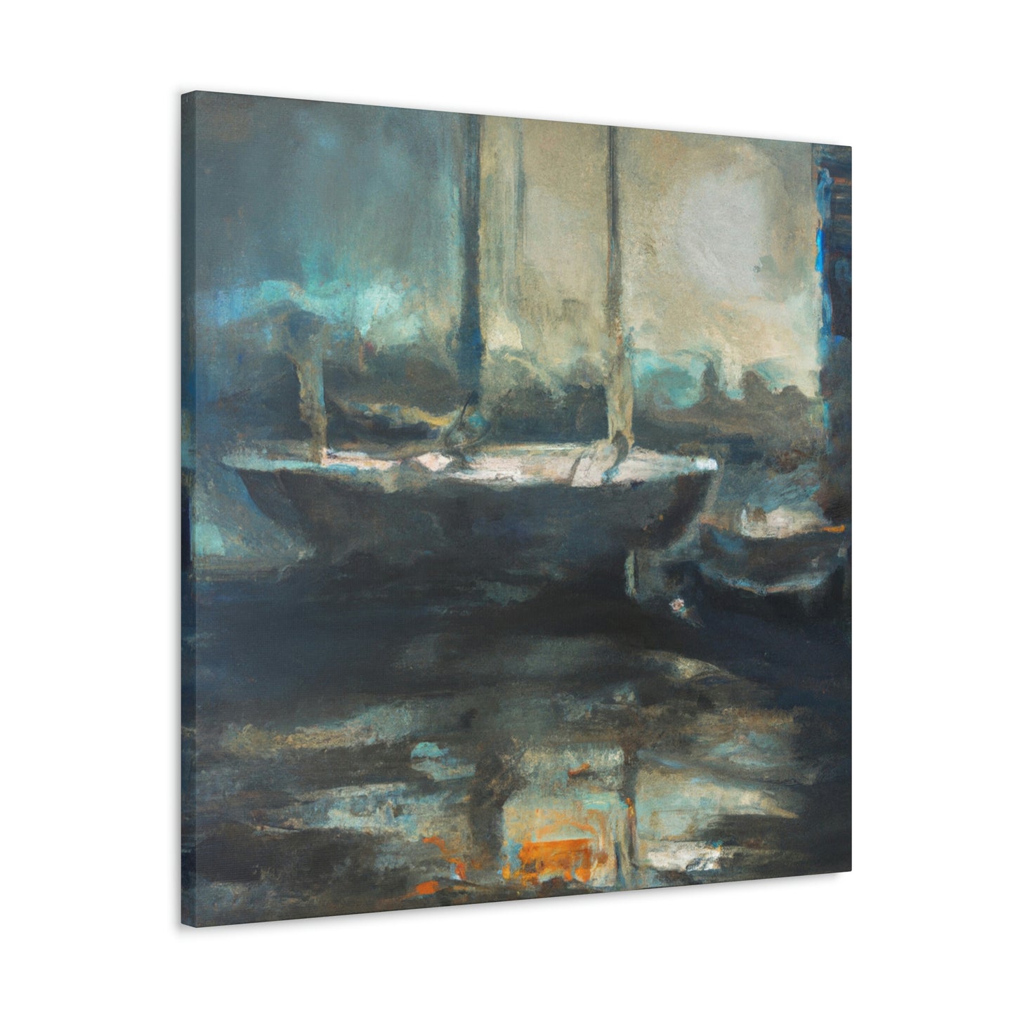 Marina by the Sea - Canvas