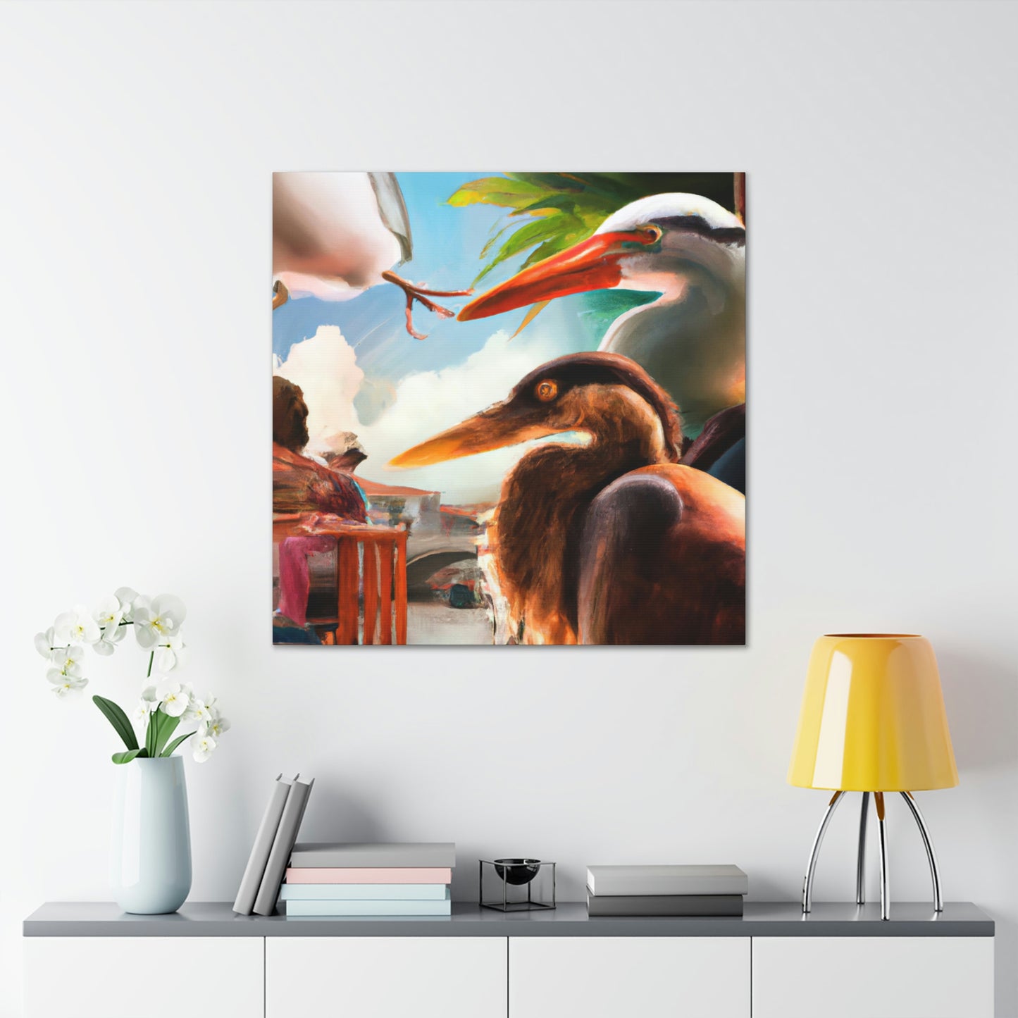 "Timeless Dreamland Scene" - Canvas