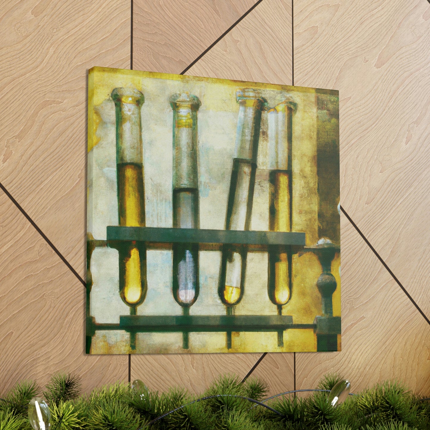 "Test Tube Alchemy Vision" - Canvas