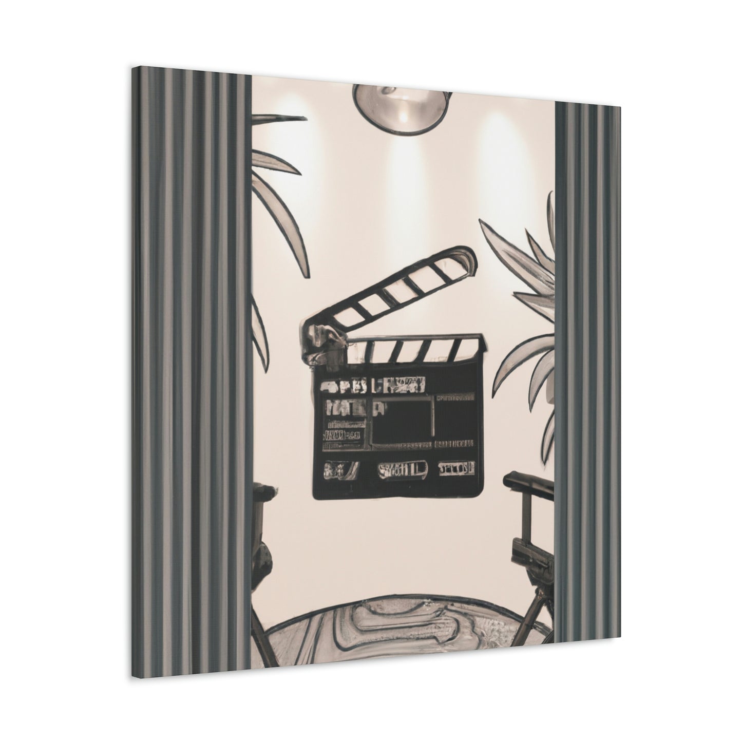 "Cinematic Magic Clapboard" - Canvas