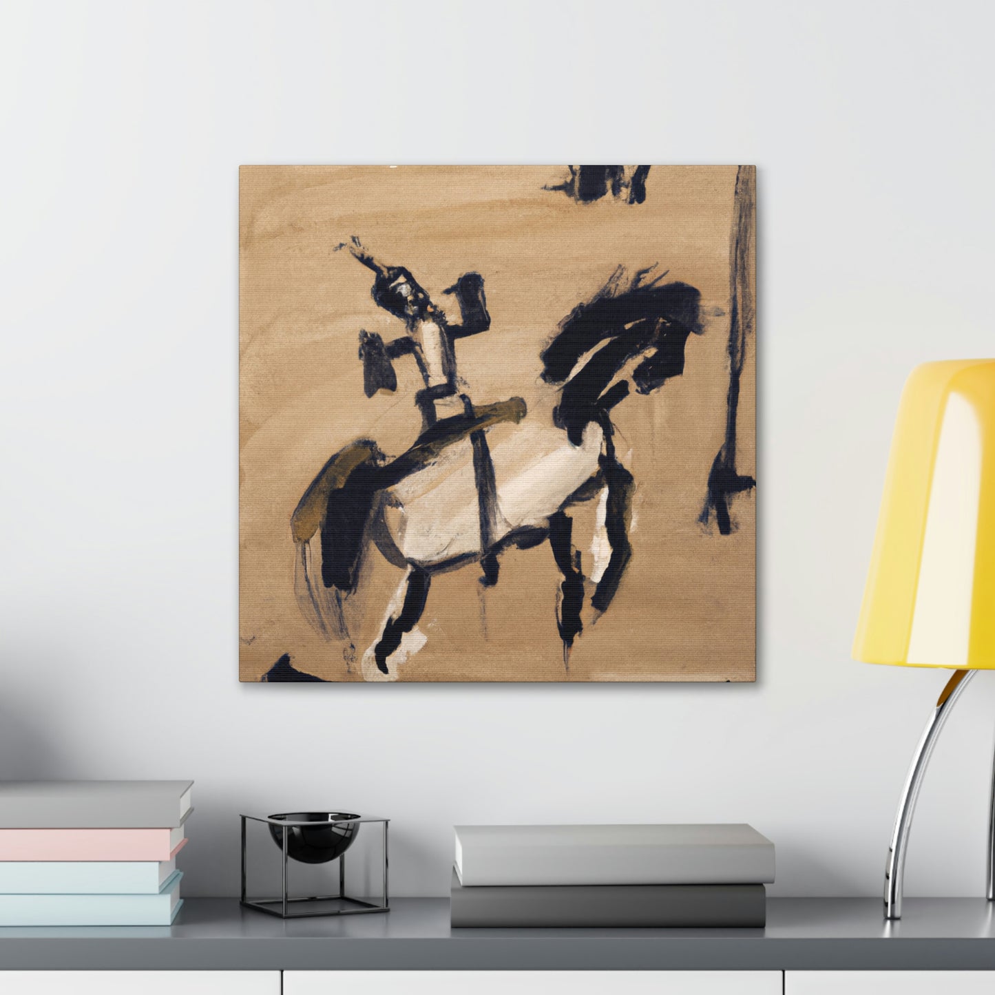 Brave Cavalry Charge - Canvas