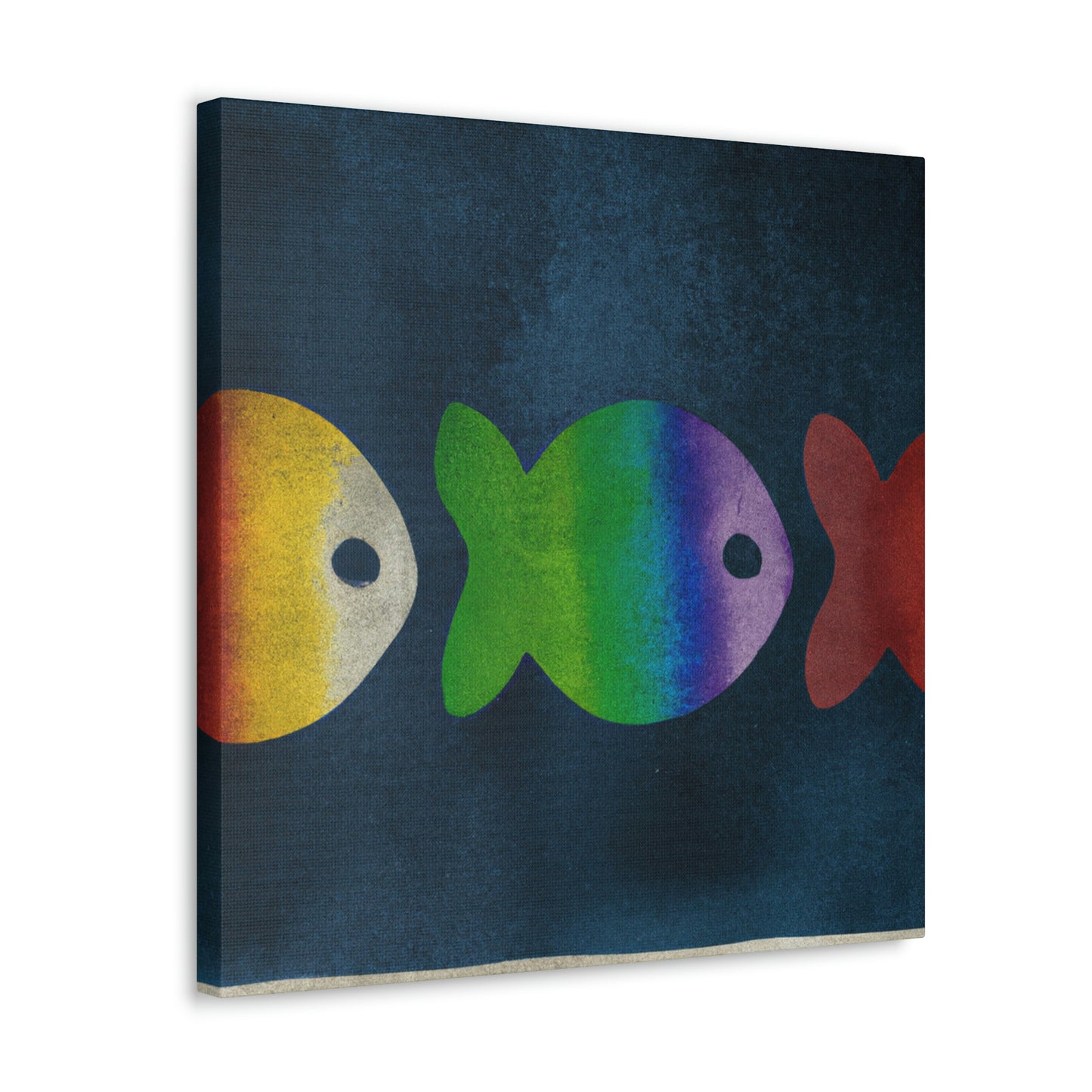 Rainbow Fish Dreaming - Canvas