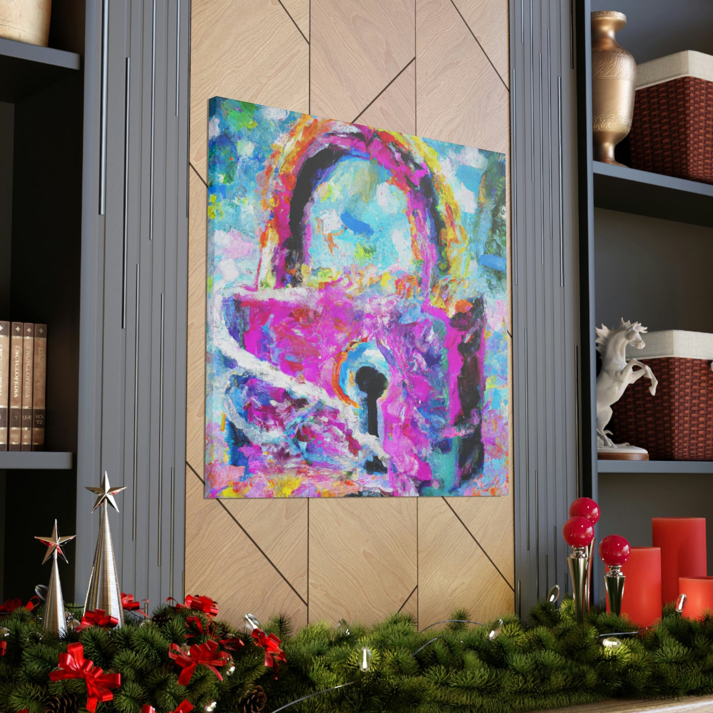 "Love Locks Emanate" - Canvas