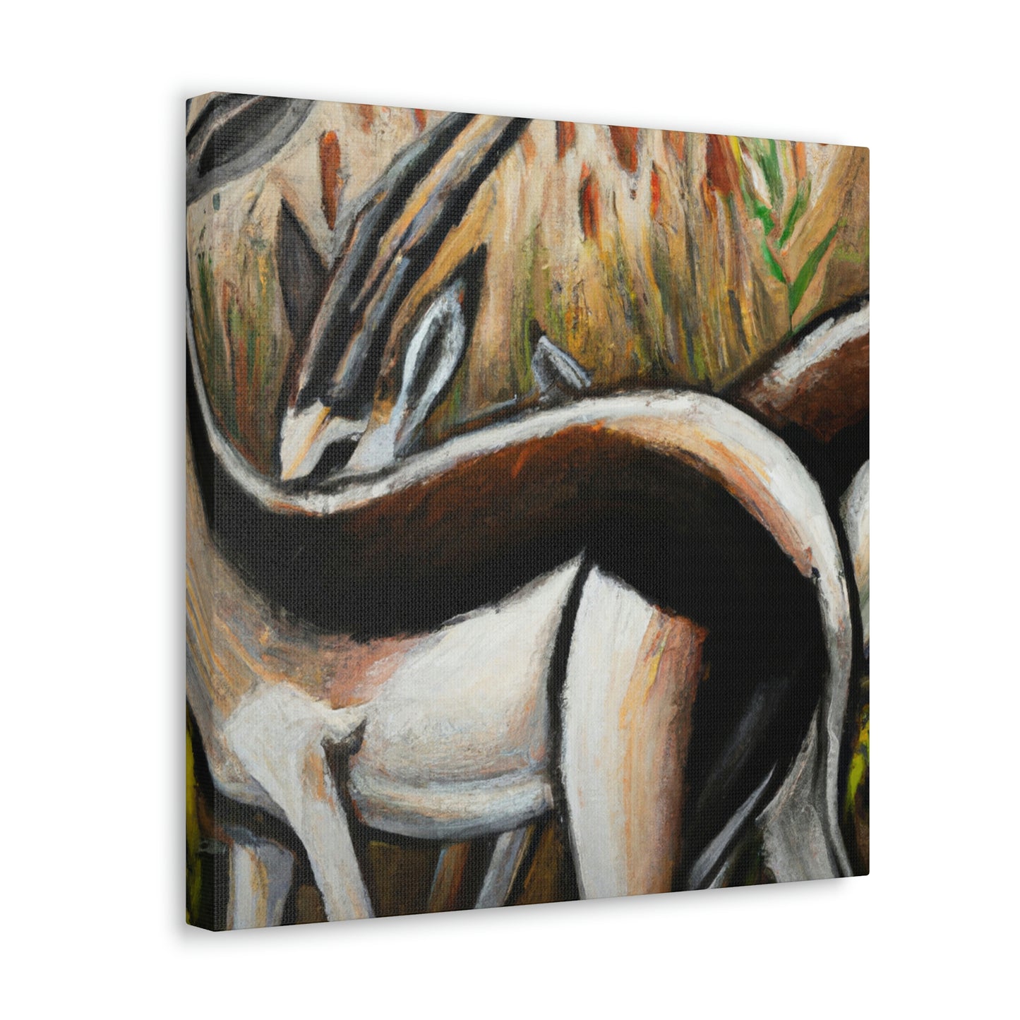 Antelope in Expressionism - Canvas