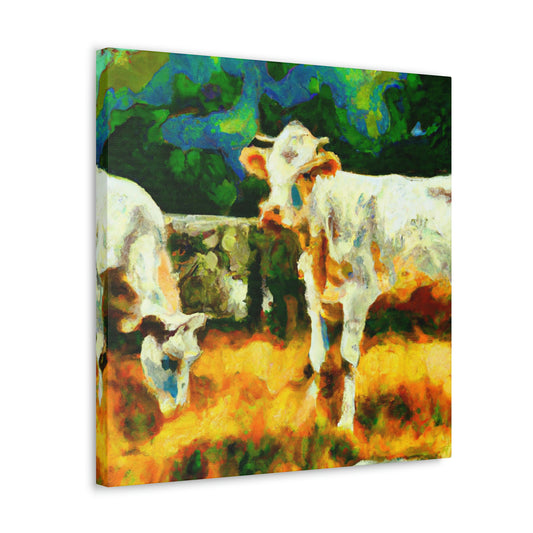 "Jersey Cow Visionary" - Canvas