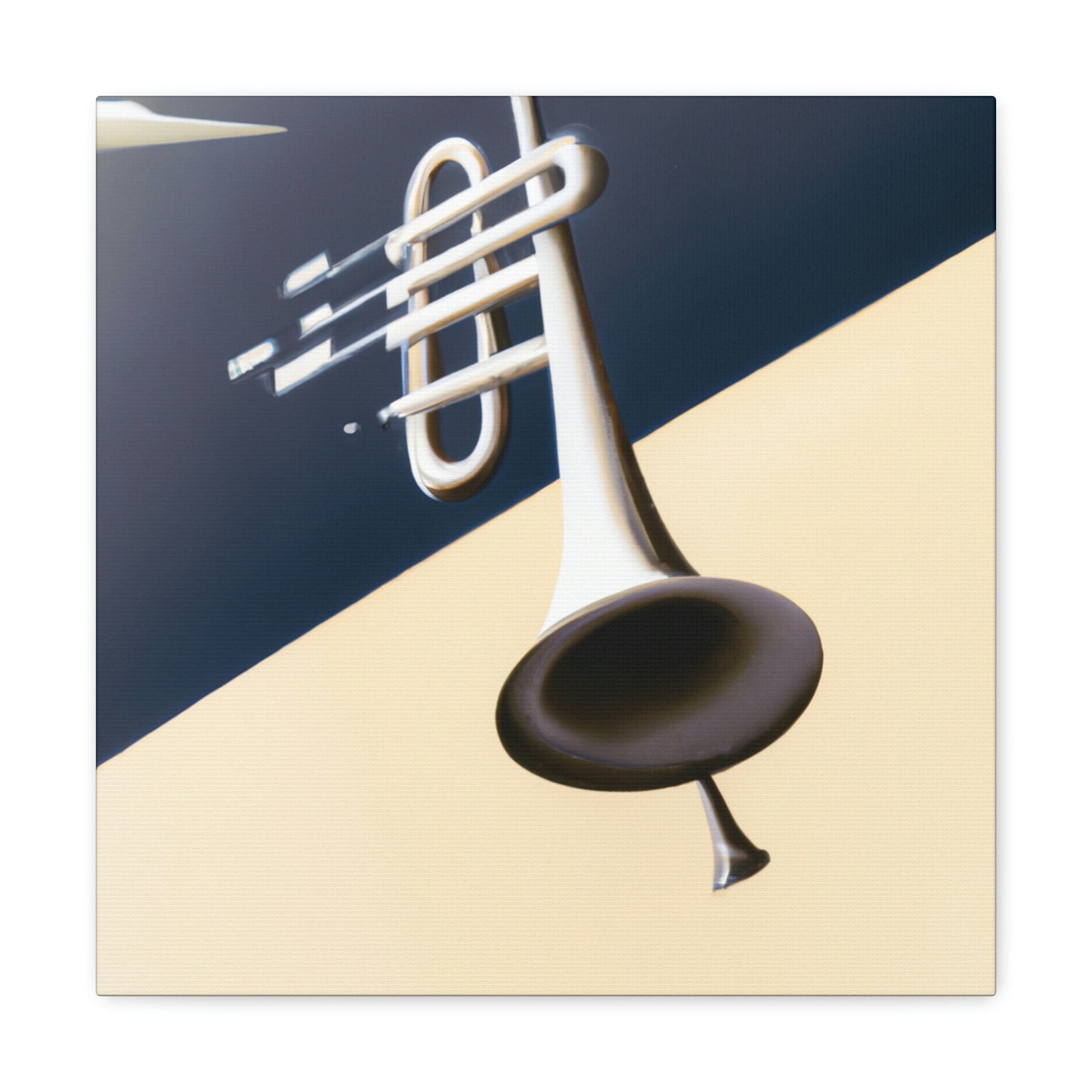 Trombone in the Cloud - Canvas