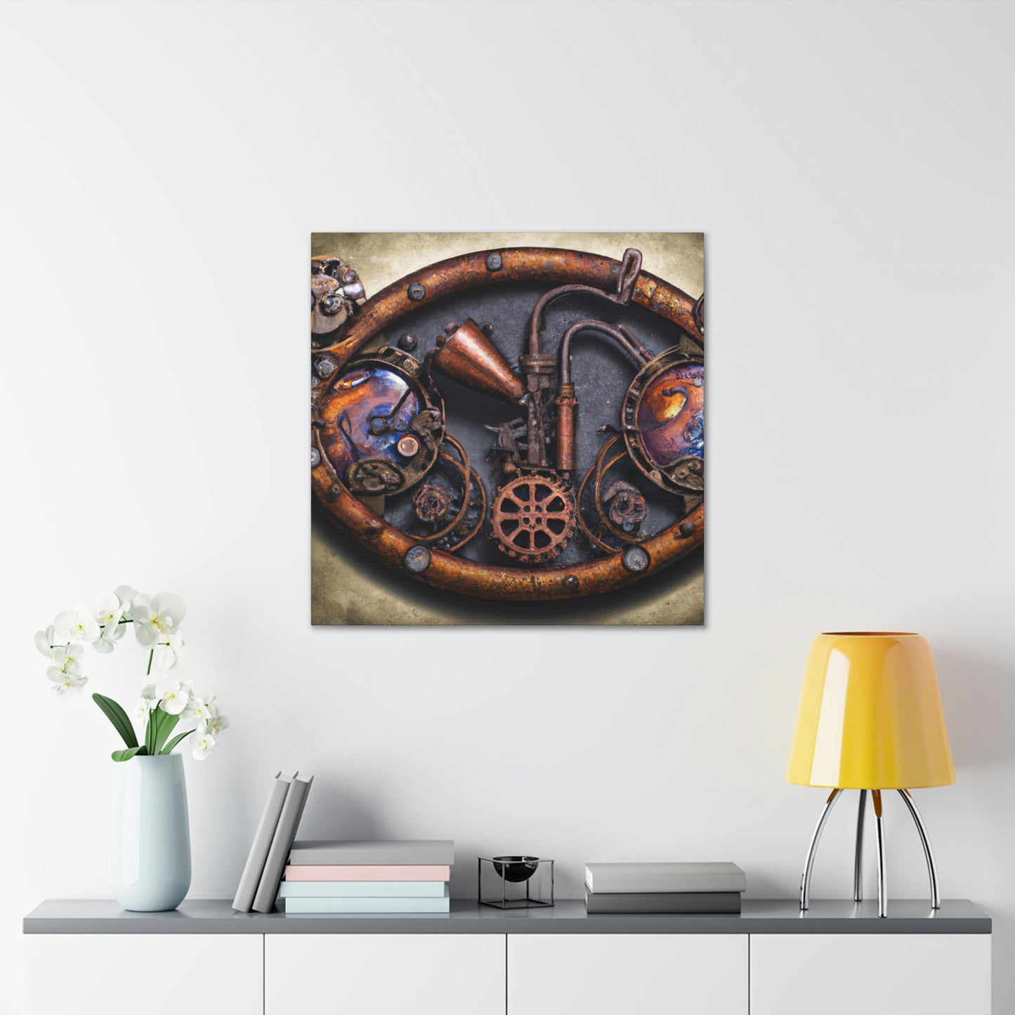 Clockwork Mechanical Majesty - Canvas