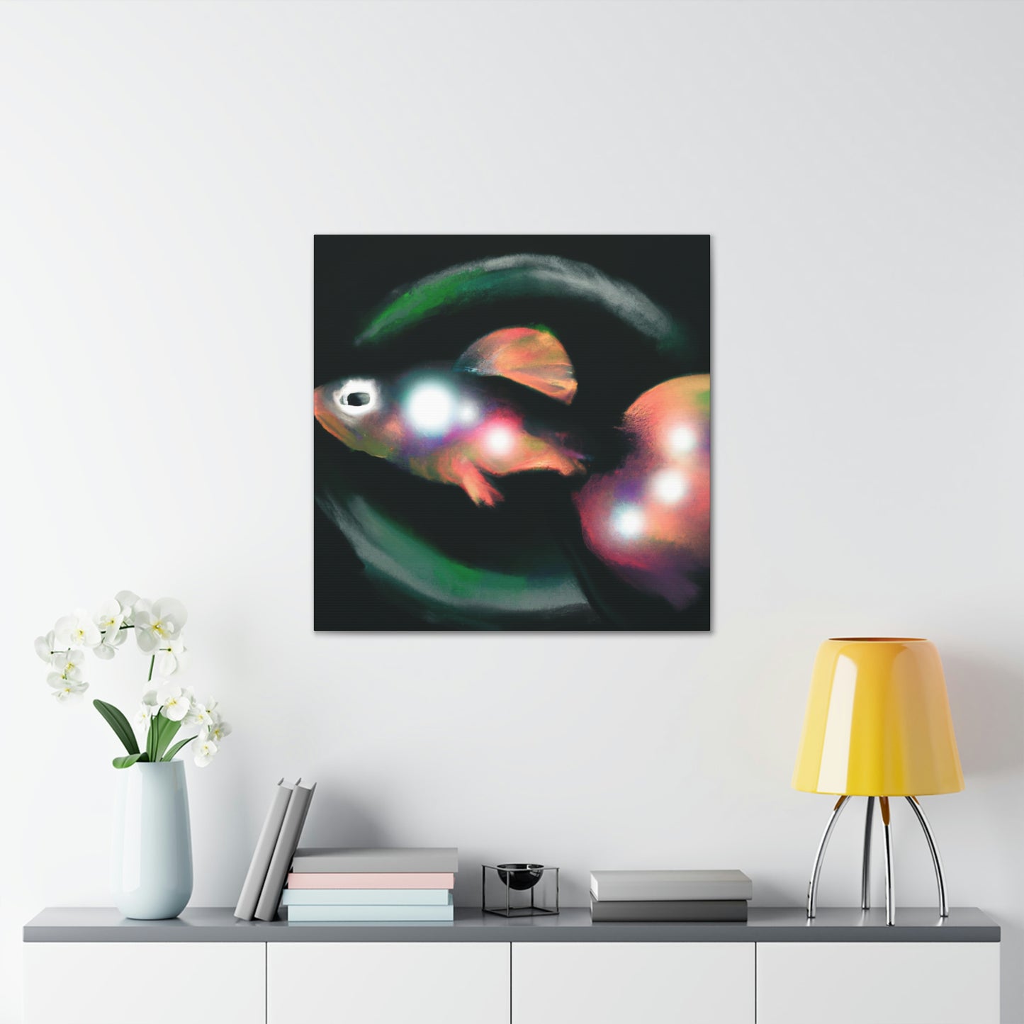 Killifish in Minimalism - Canvas