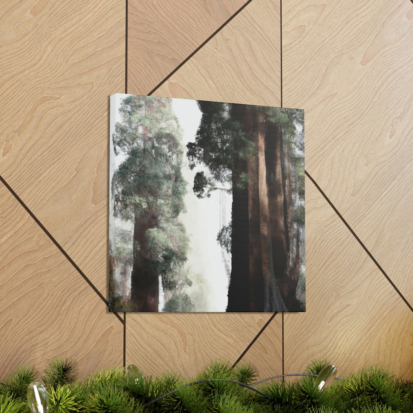 Giant Sequoia Reflection - Canvas