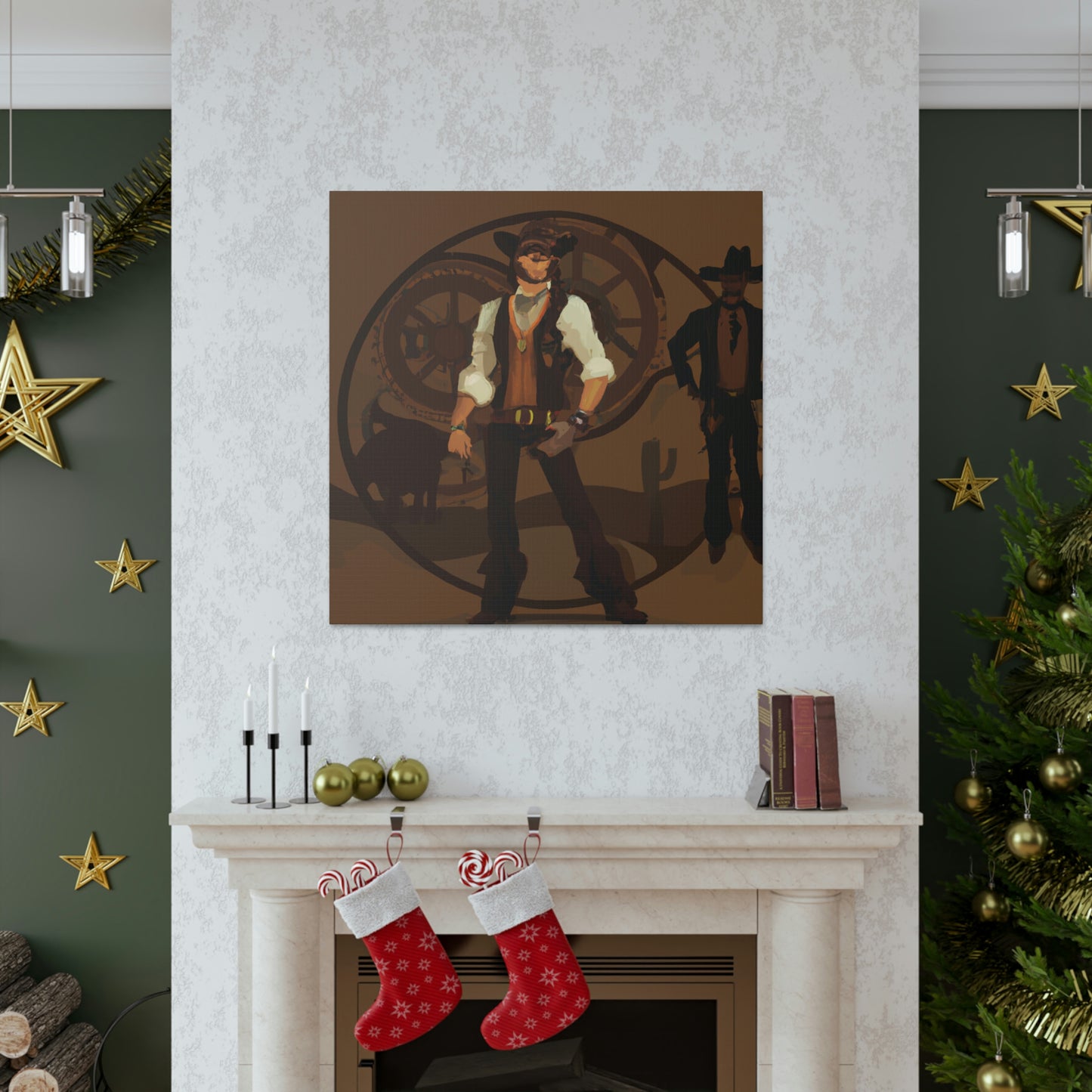 Ranch Hand Steampunked - Canvas