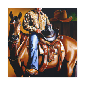 Saddle in High Detail - Canvas