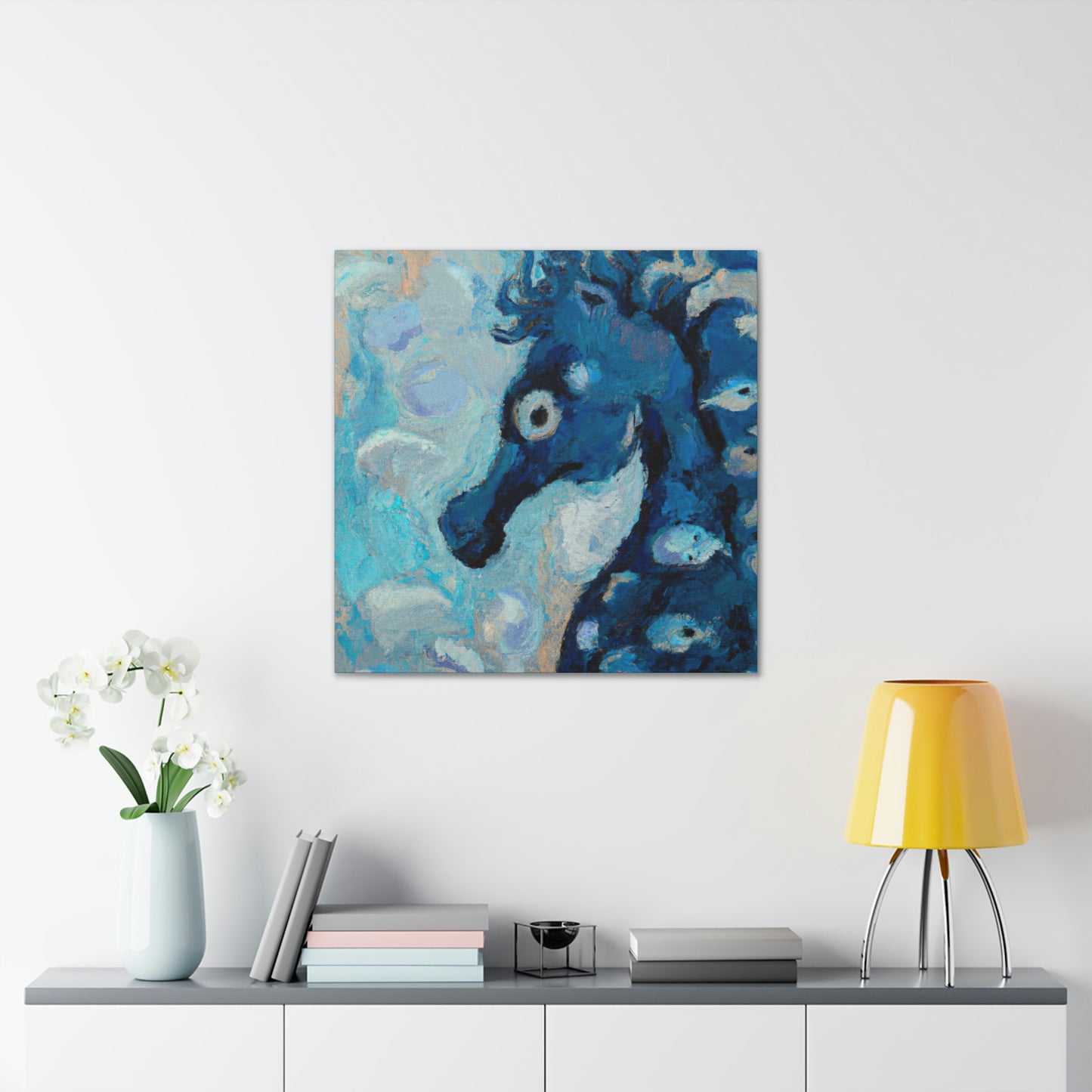 Seahorse of Emotion - Canvas