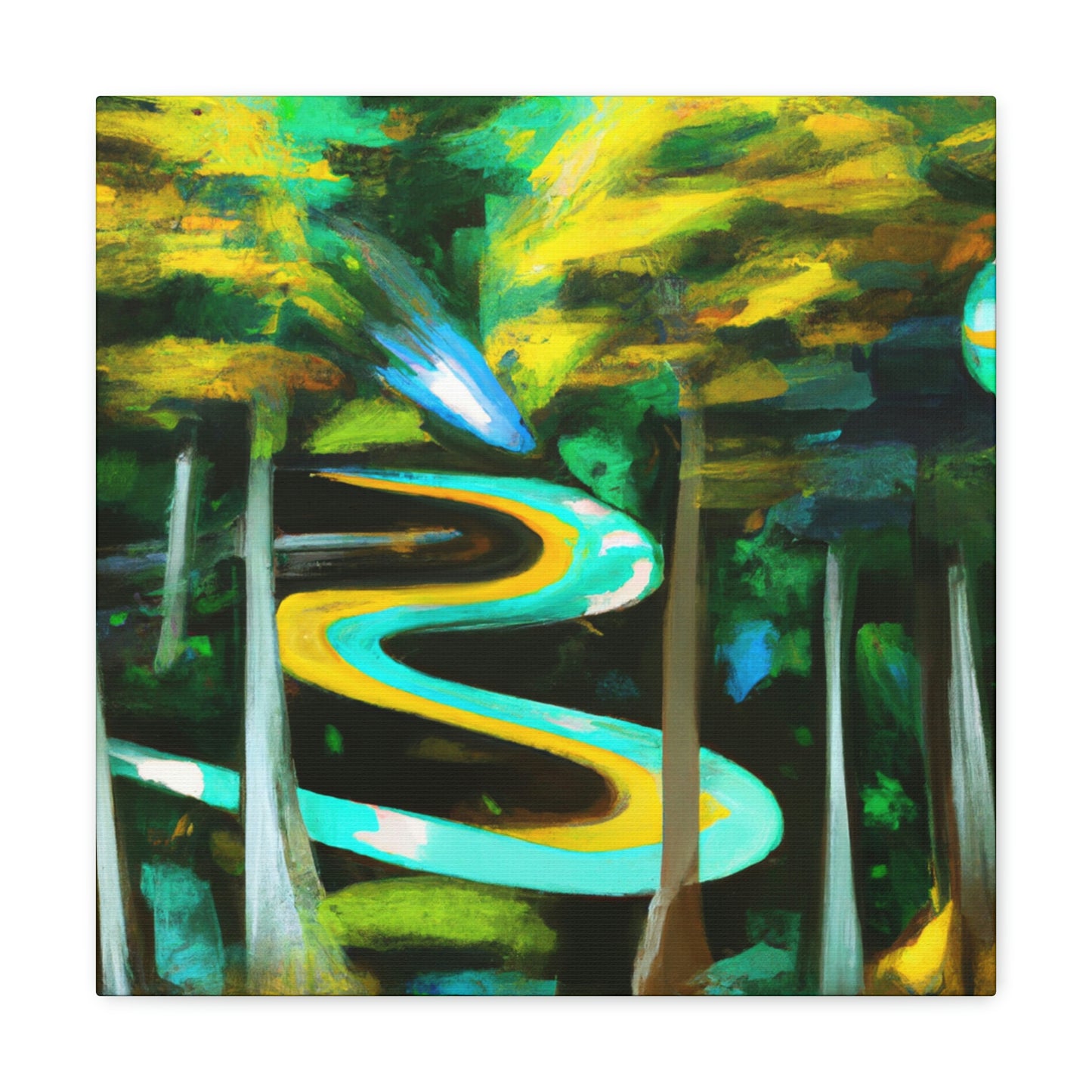 "Forest of Reflection" - Canvas