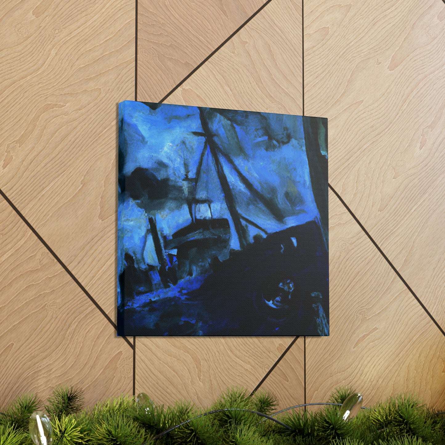 "Sea and Sails Afloat" - Canvas