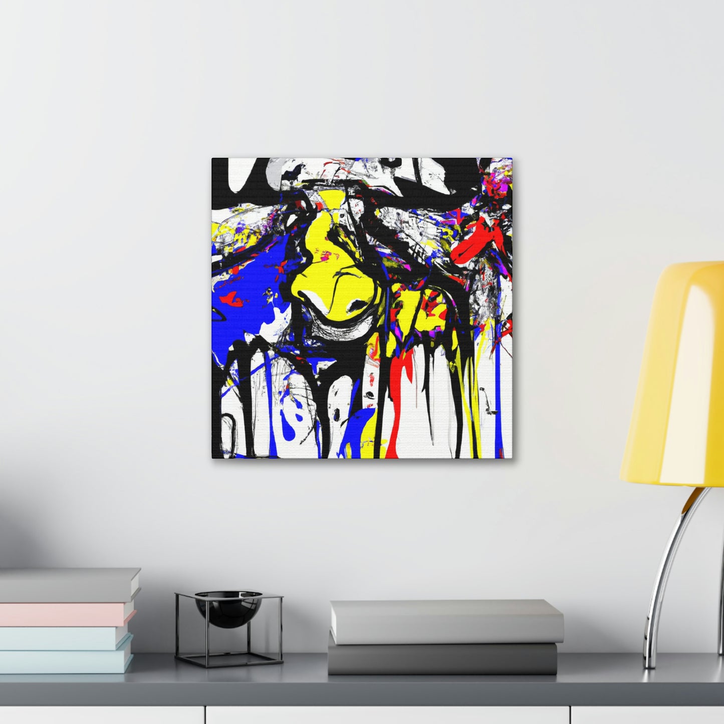 "Moose in Abstraction" - Canvas