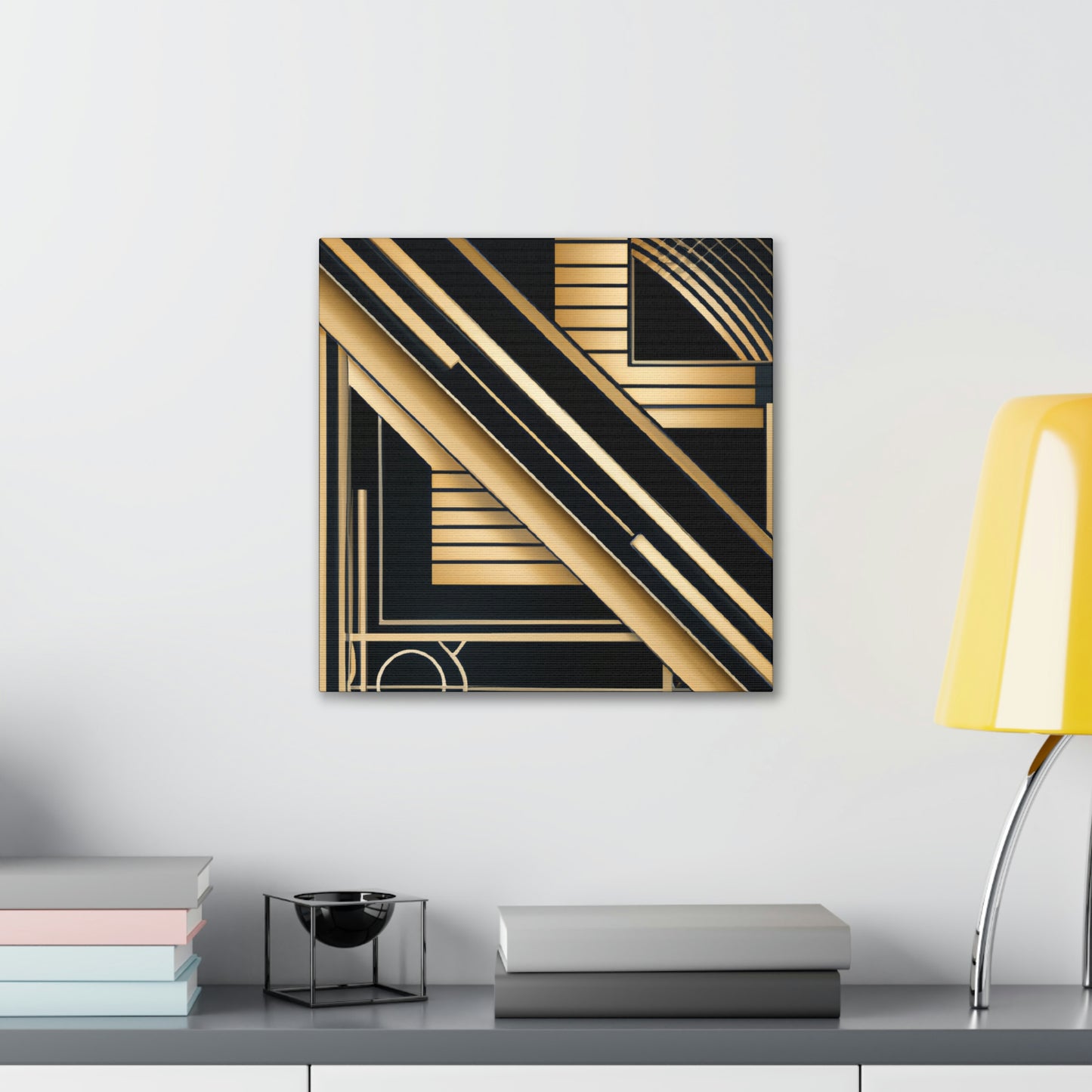 "Glittering Jazz Paradise" - Canvas