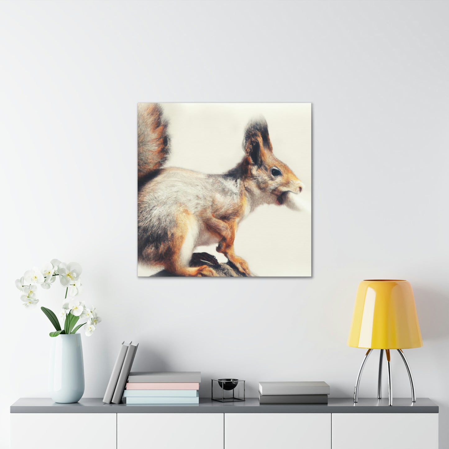 Squirrel In Repose - Canvas