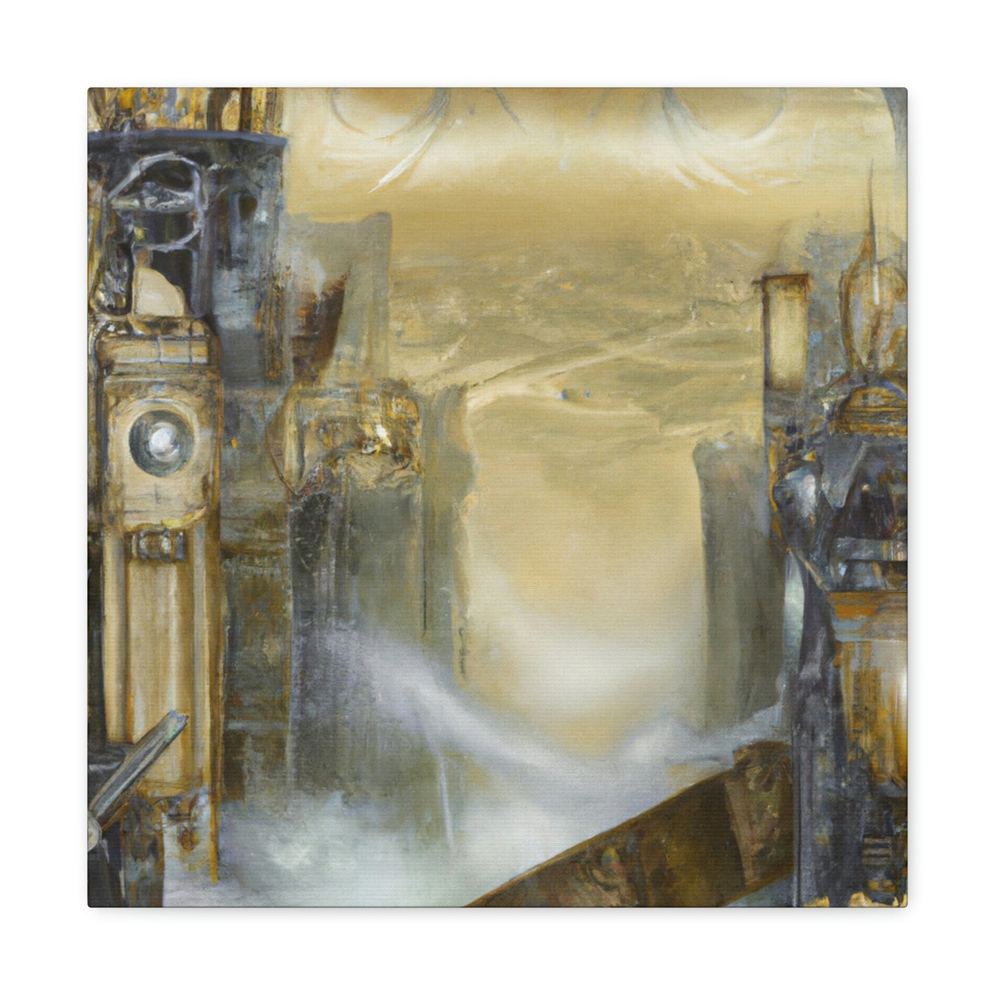 "Deco's Steampunk Dream" - Canvas