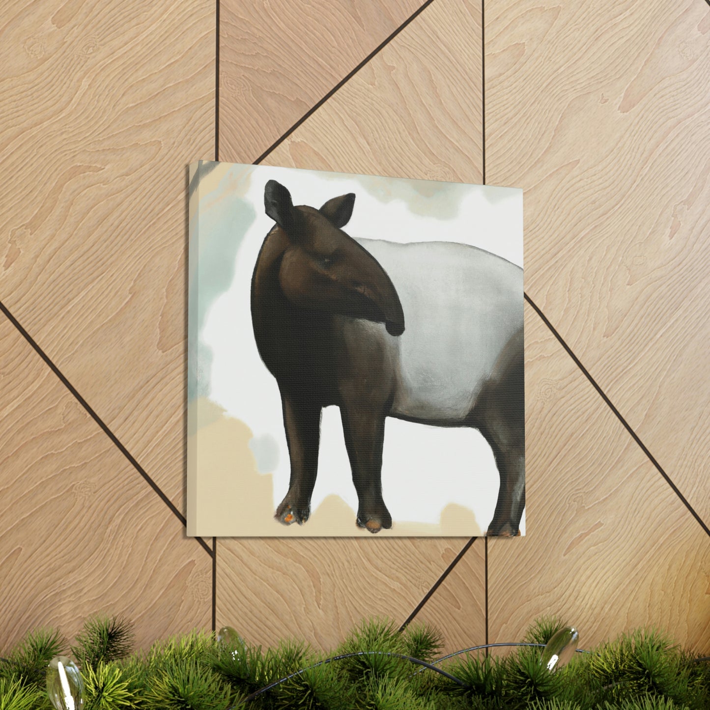 Malayan Tapir Dreaming - Canvas