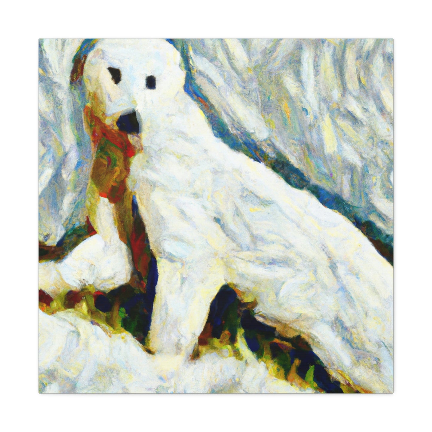 "Ermine's Majestic Splendor" - Canvas