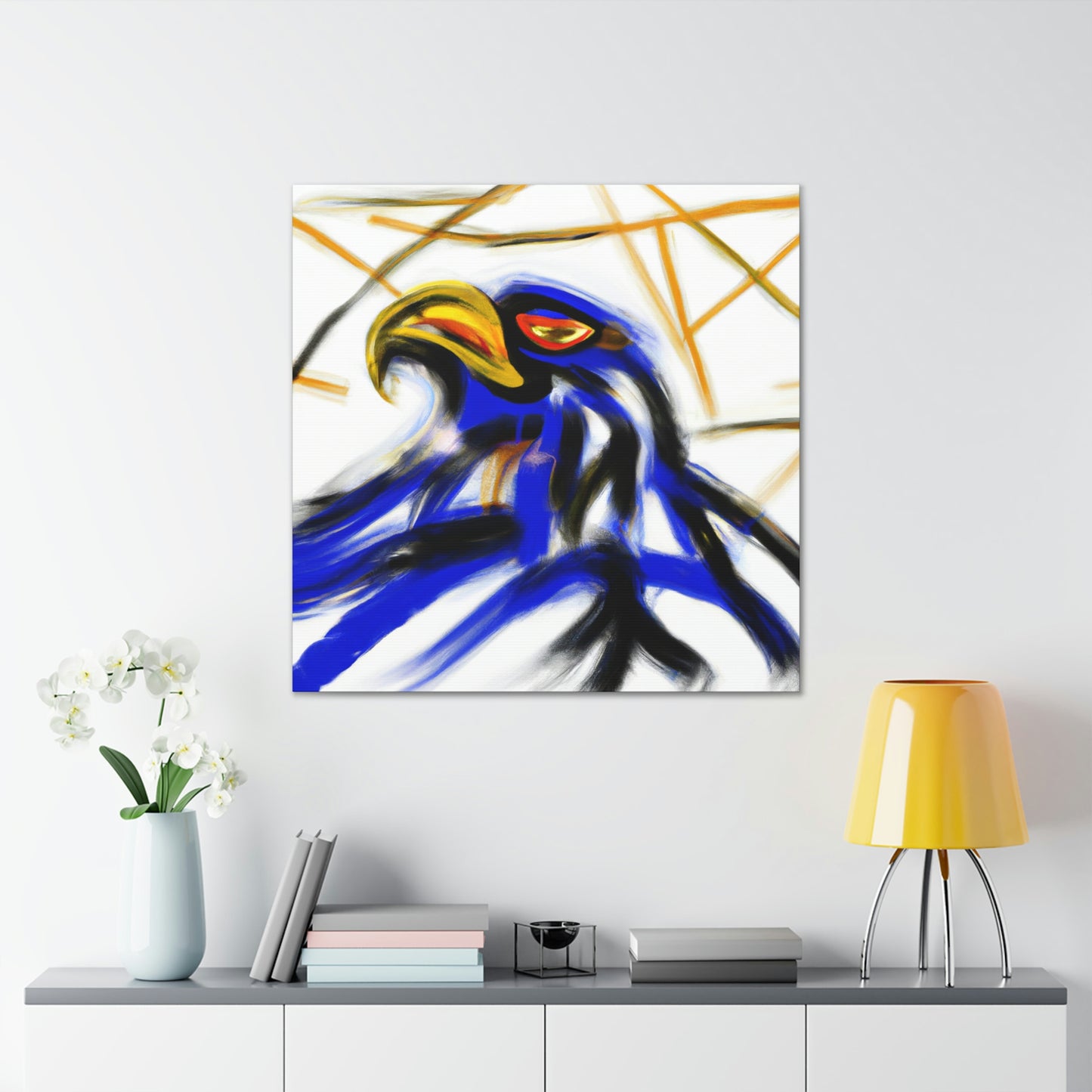 Eagle in Expressionism - Canvas