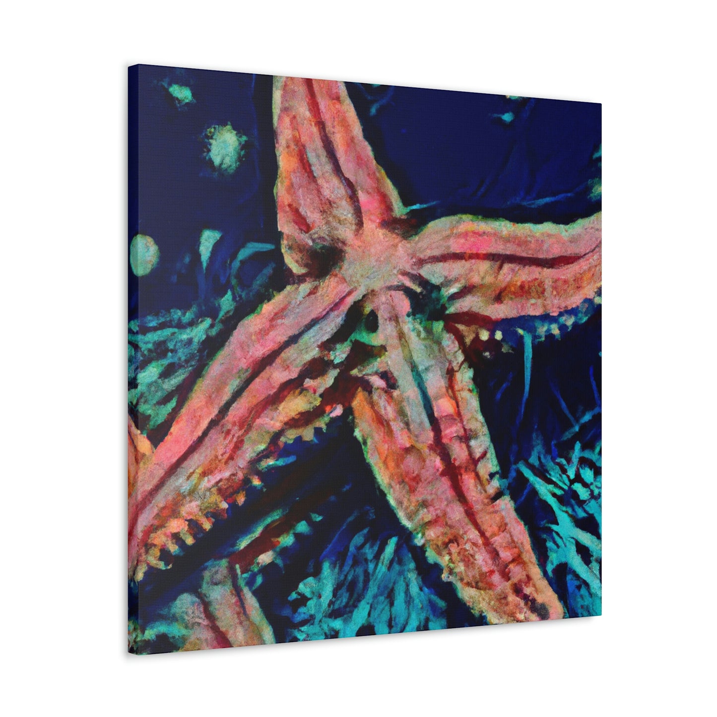 "Starfish on the Shoreline" - Canvas