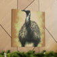 "Emu of the Digital Age" - Canvas