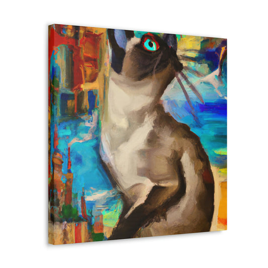 Siamese Dreamscape Art - Canvas