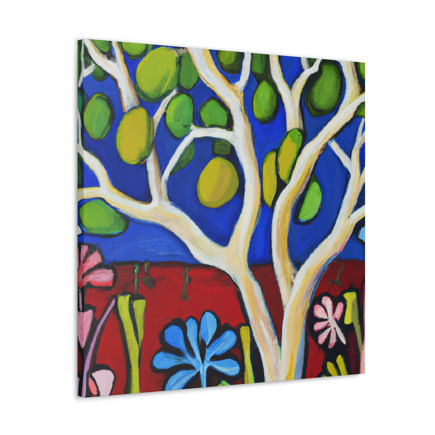 Dogwood in Bloom. - Canvas