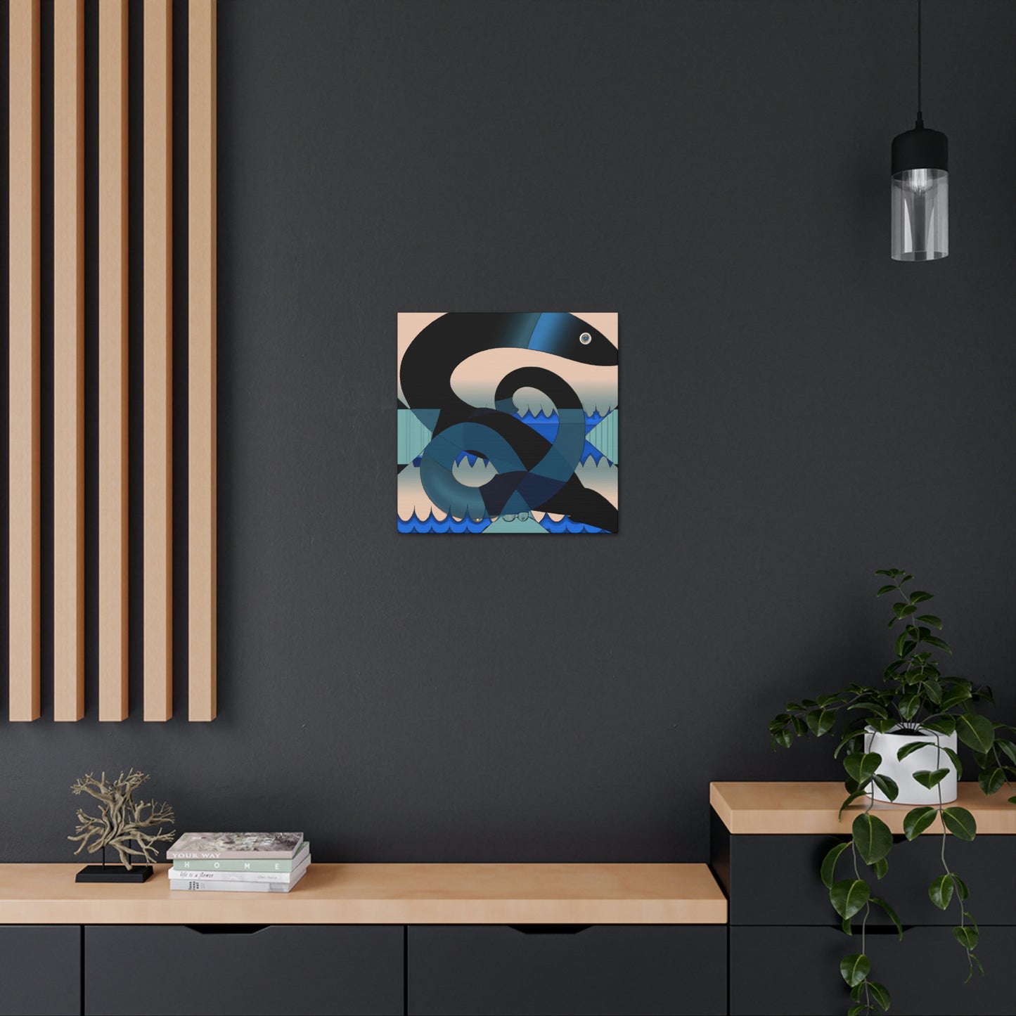 "Electric Eel Entwined" - Canvas