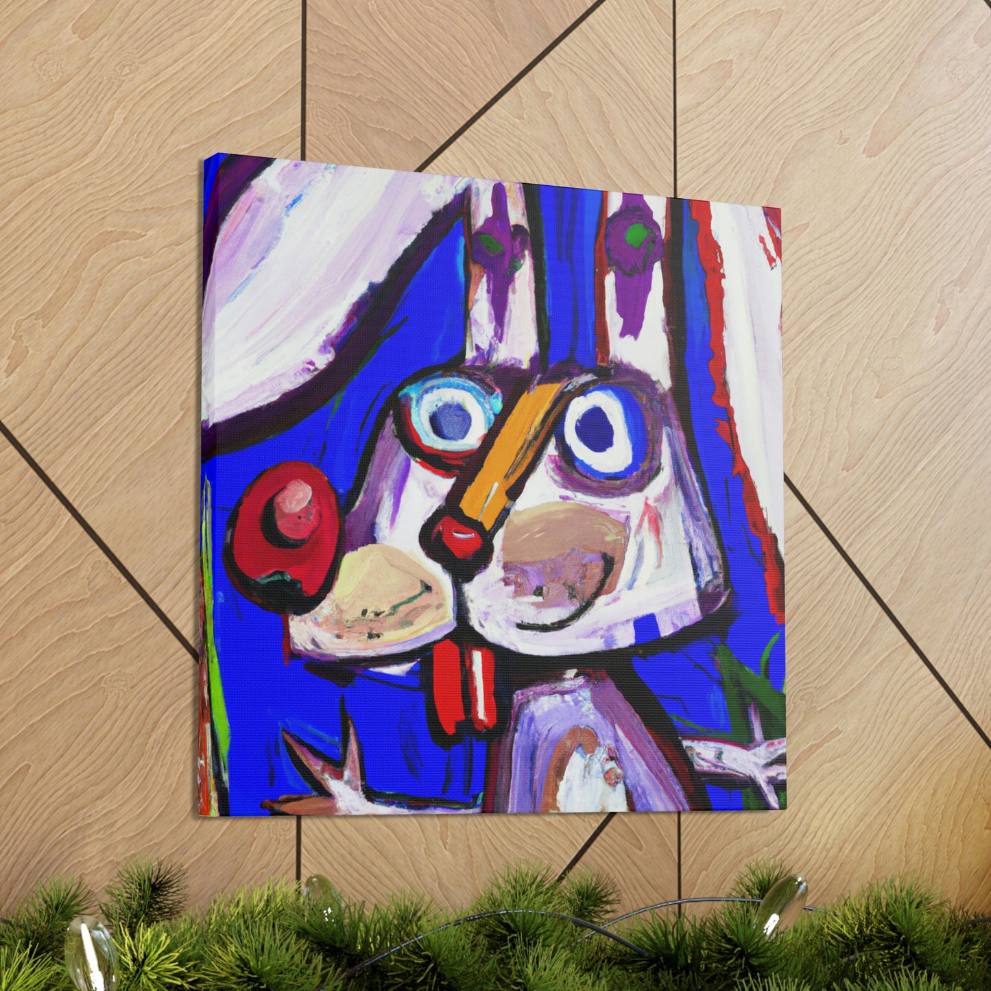 "Rabbit in Expressionism" - Canvas