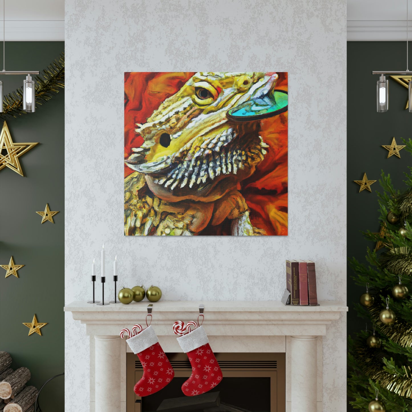 Bearded Dragon Dreamscape - Canvas