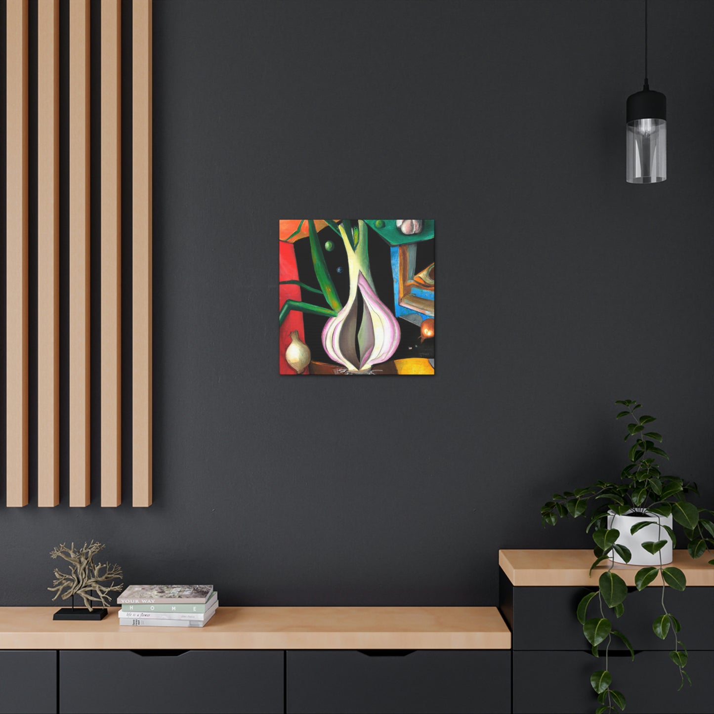 Veggies Dancing Dreamily - Canvas