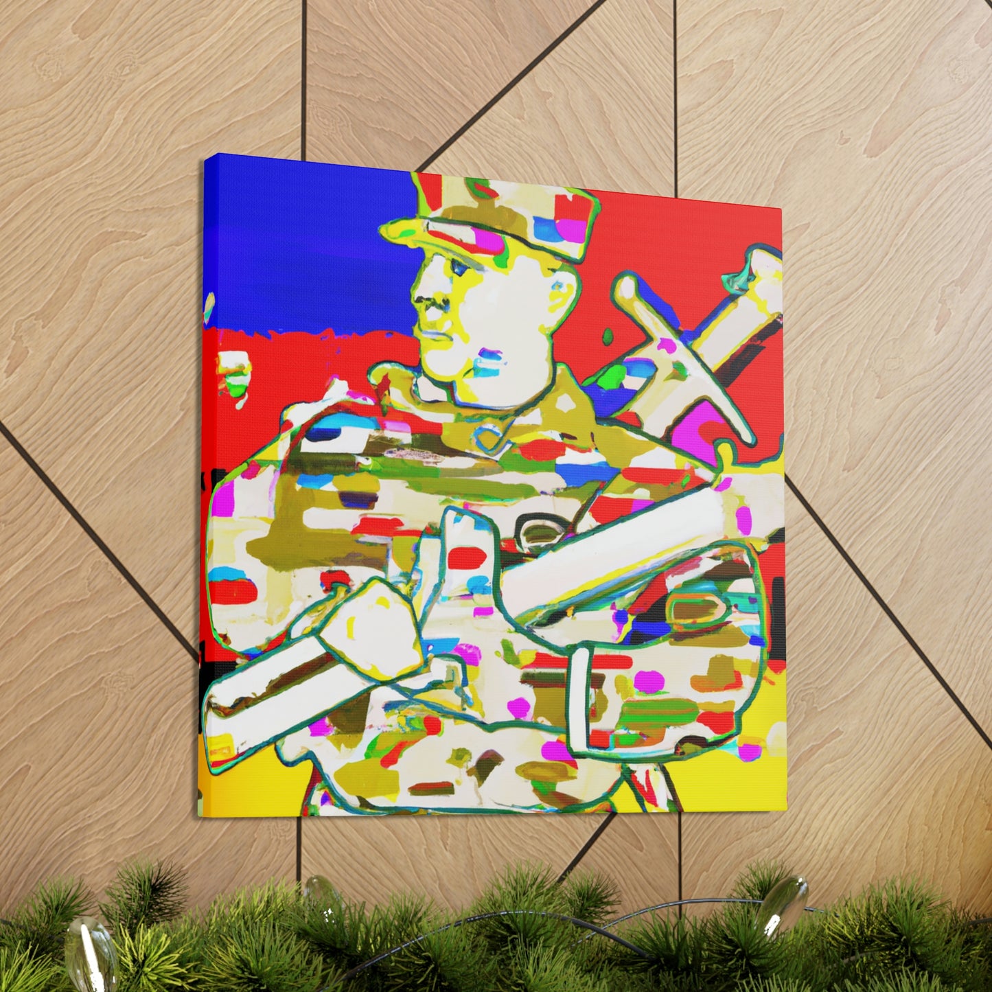 "Artilleryman in Splendor" - Canvas