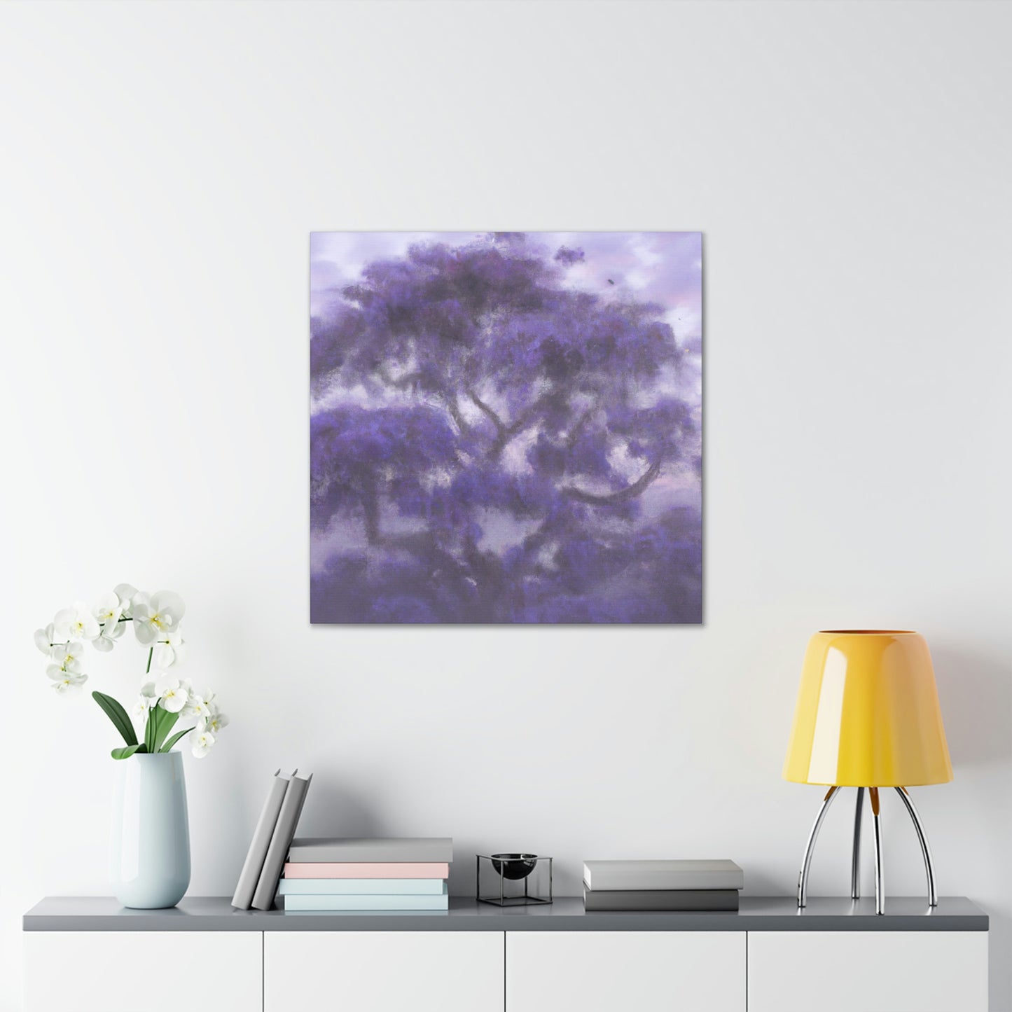 Jacaranda: Hues of Joy - Canvas